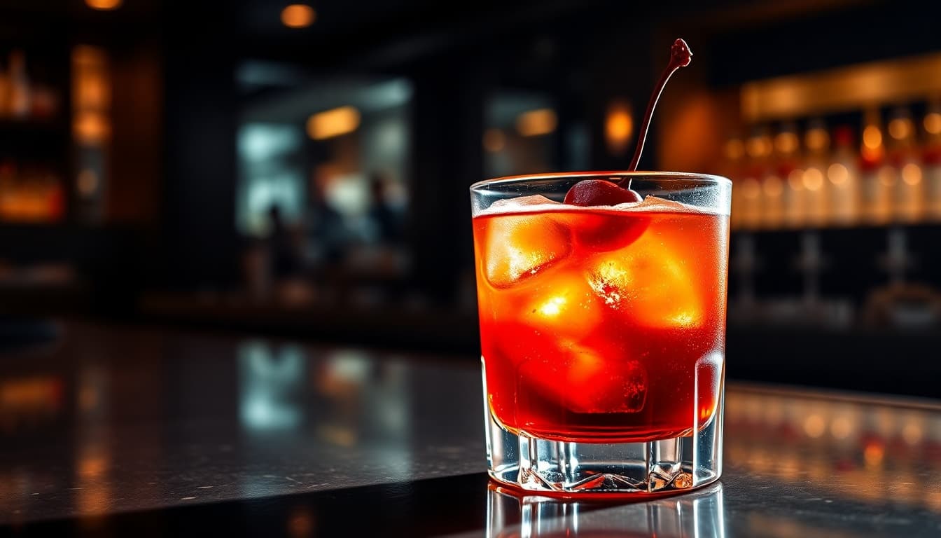 Amaretto Dark Rum Delight