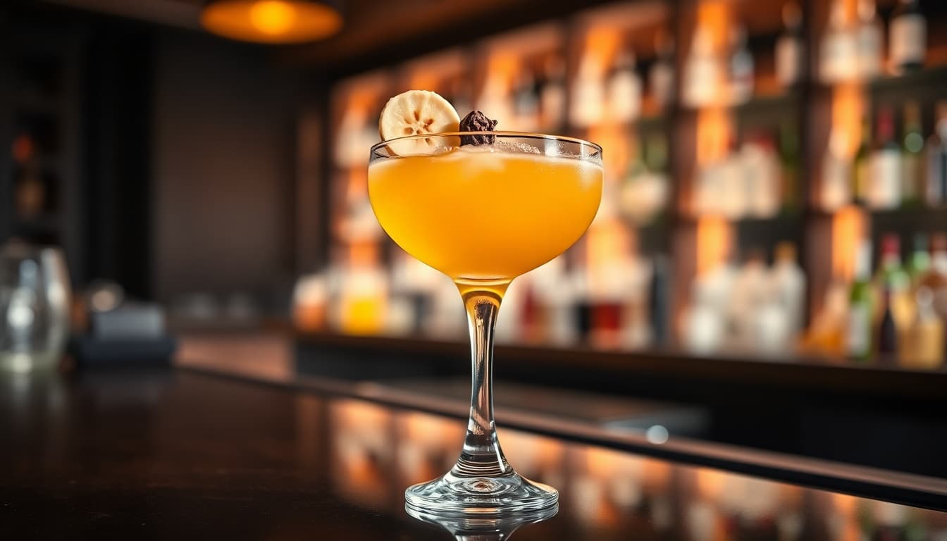 Banana Bliss Cocktail
