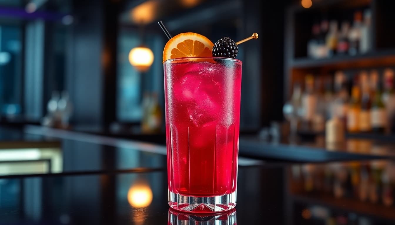 Blackberry Bliss Fizz