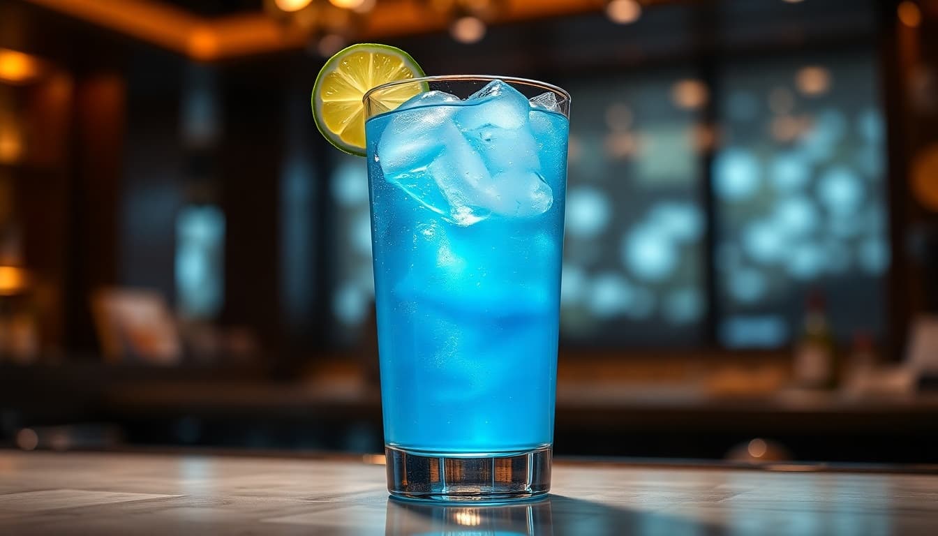 Blue Lagoon Gin Tonic