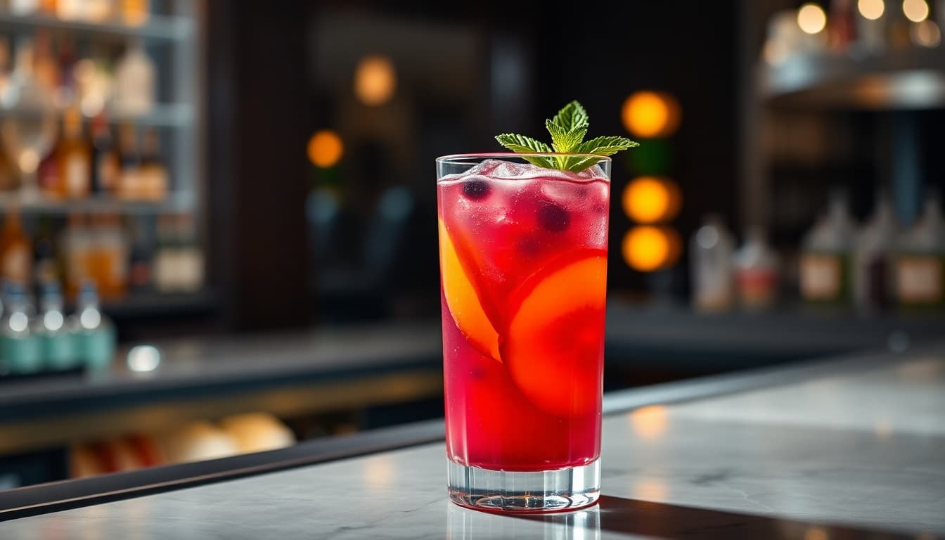 Blueberry Peach Smash