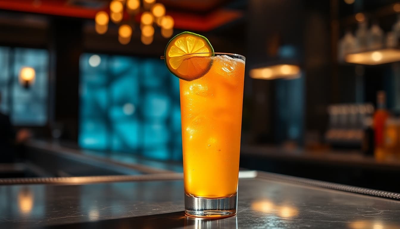 Bourbon Fizz Delight