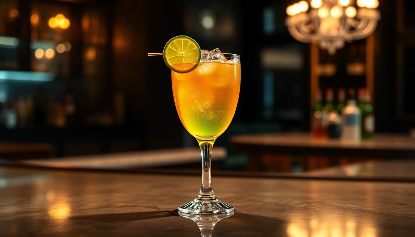 Chartreuse Rum Spritz