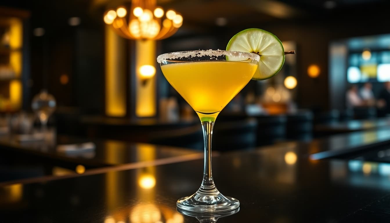 Cheesecake Factory Sour Apple Martini