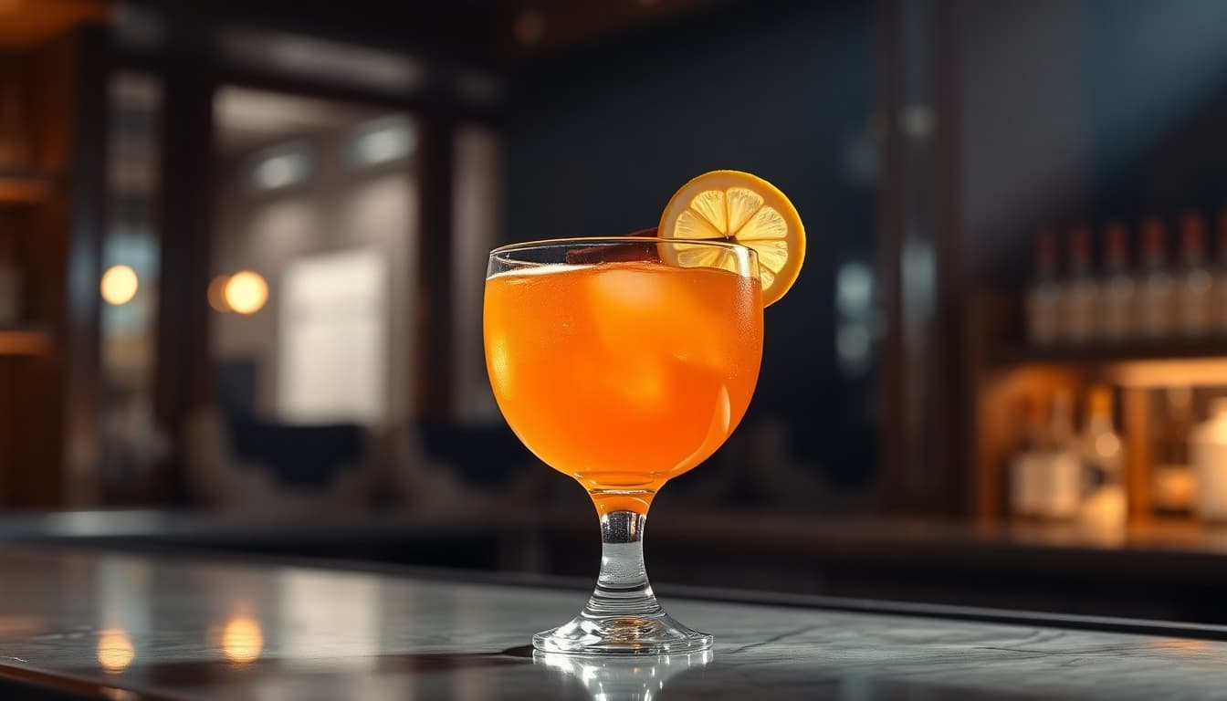 Cinnamon Maple Vodka Sour