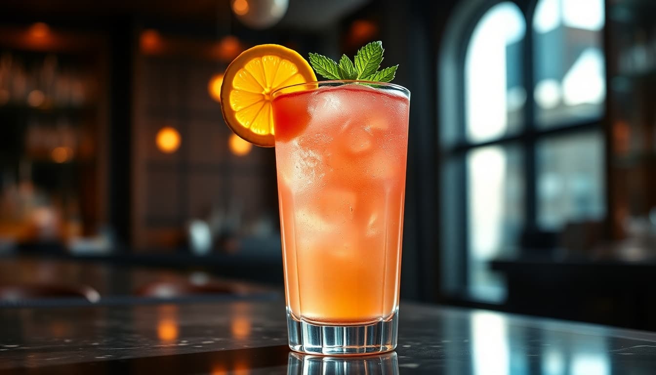 Citrus Blossom Gin Fizz