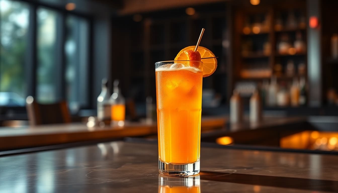 Citrus Genepy Fizz