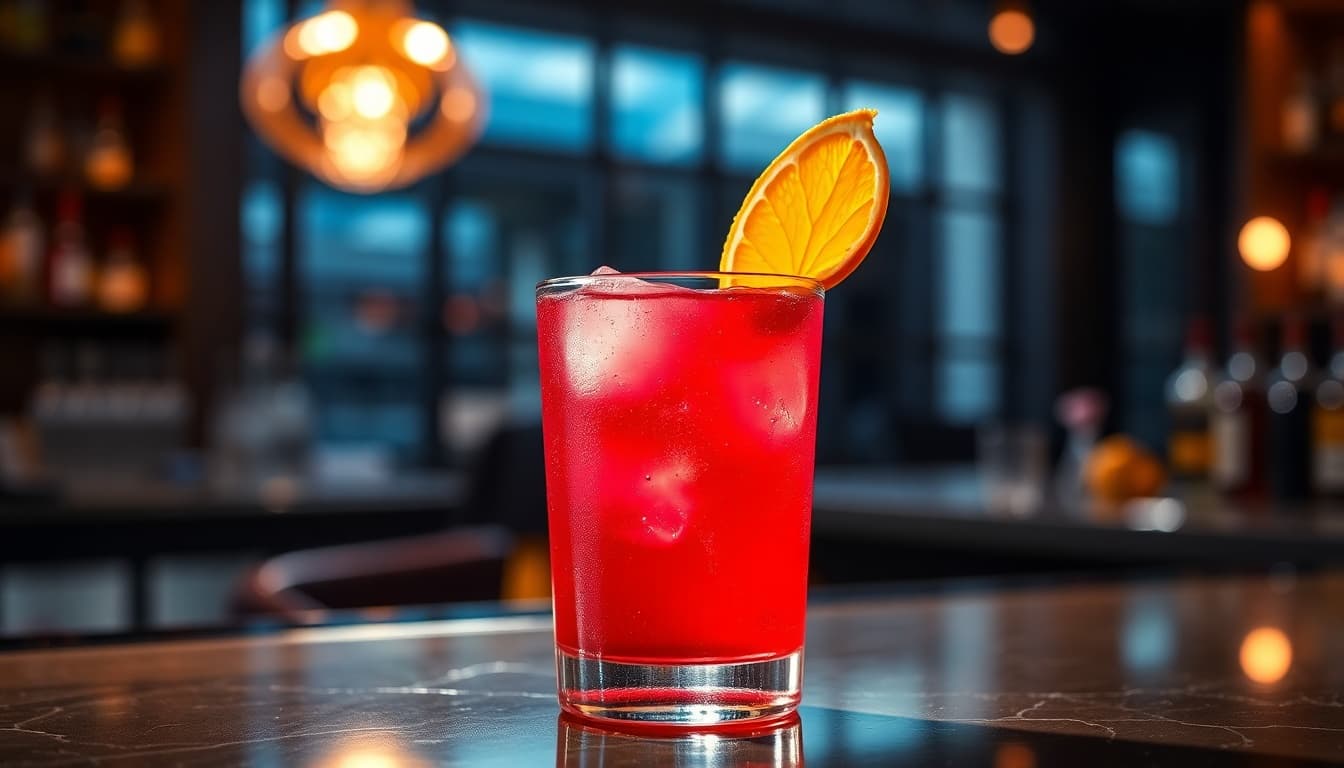 Cranberry Citrus Fizz