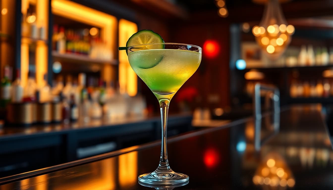 Crisp Cucumber Martini