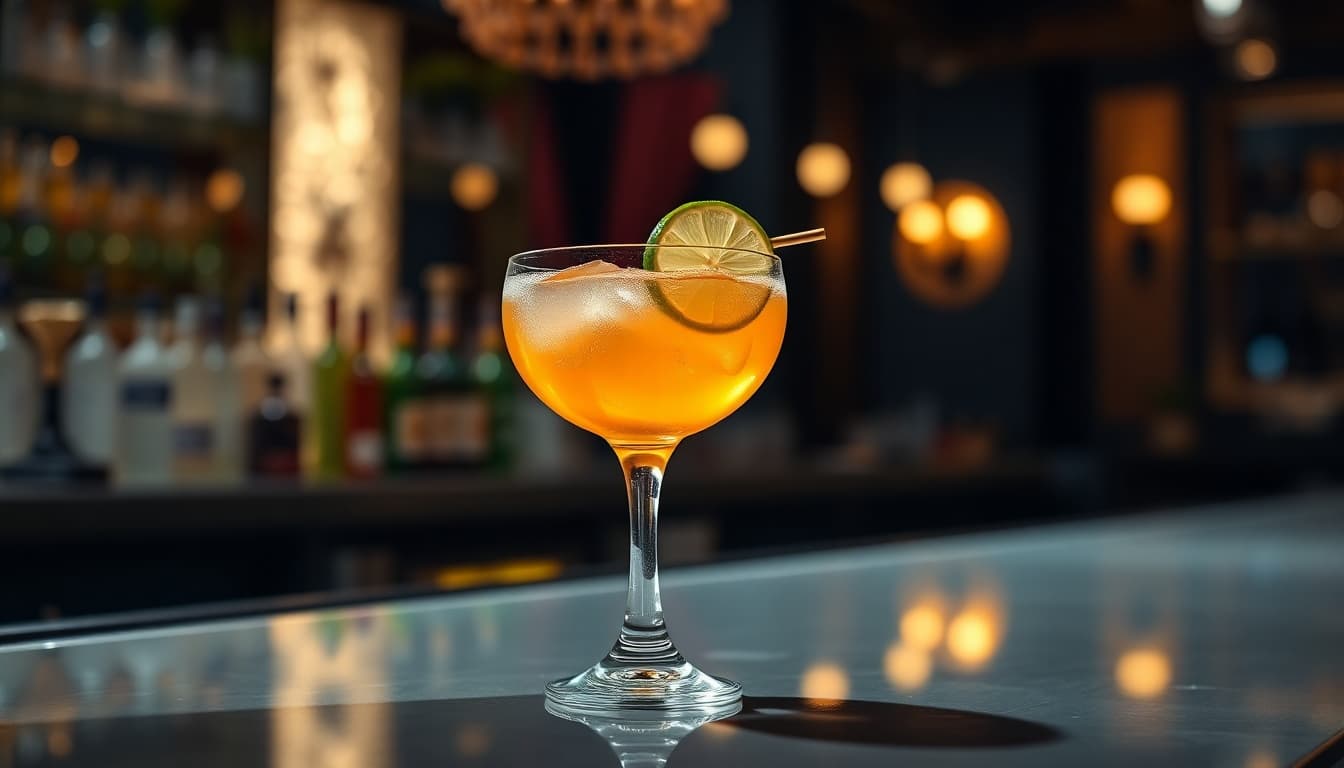 Daisy Delight: A Gin Daisy Cocktail