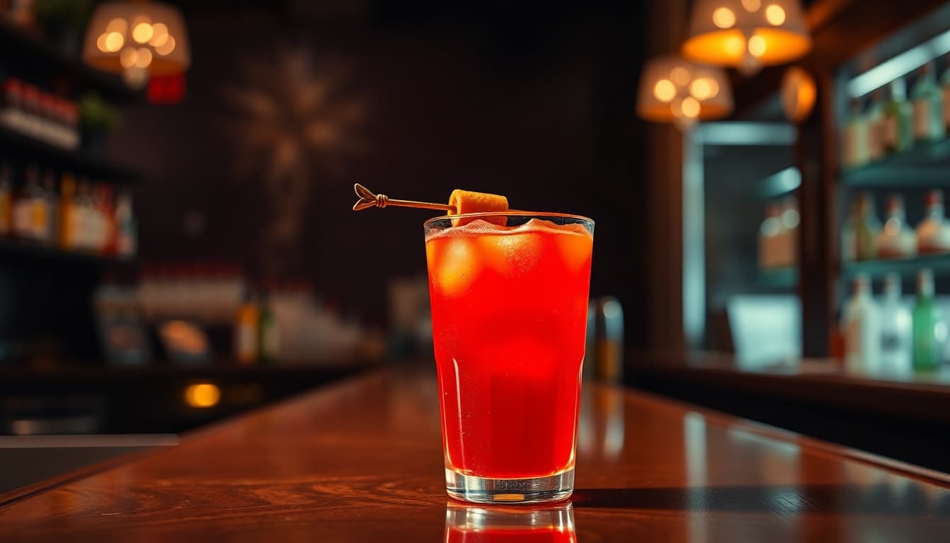 Flaming Doctor Pepper: A Fiery Delight