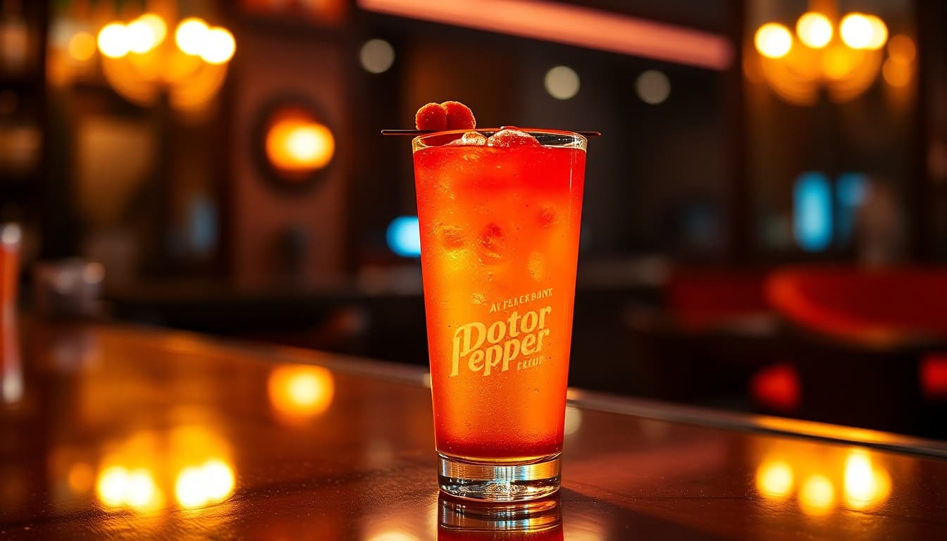 Flaming Doctor Pepper: A Fiery Delight