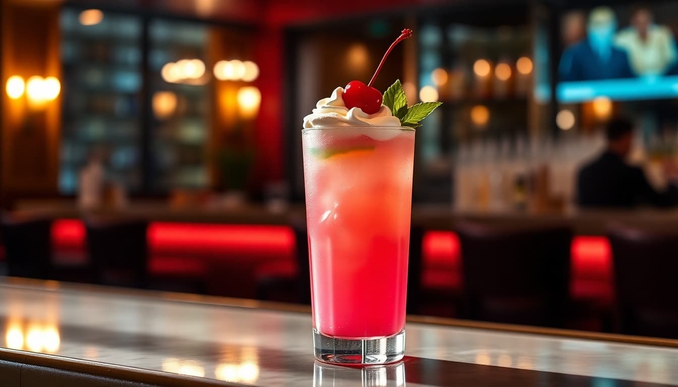 Fruity Milkshake Fizz