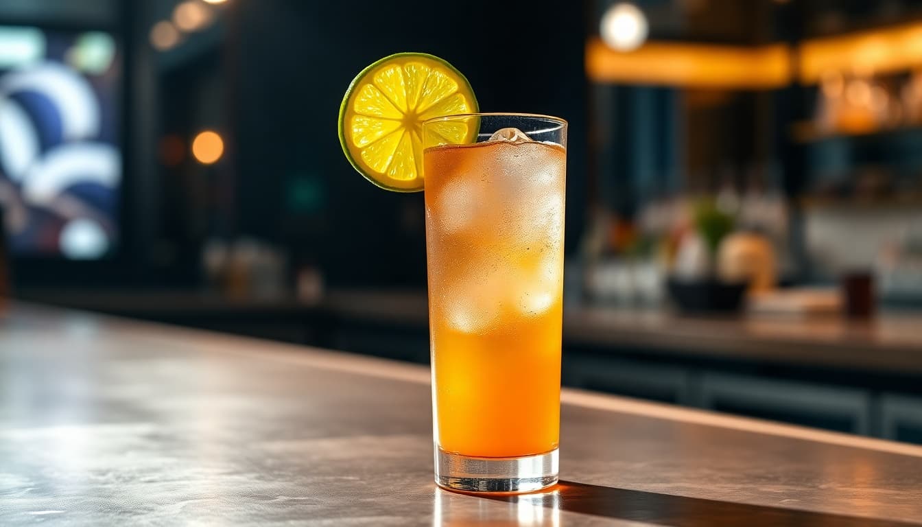 Ginger Lime Fizz