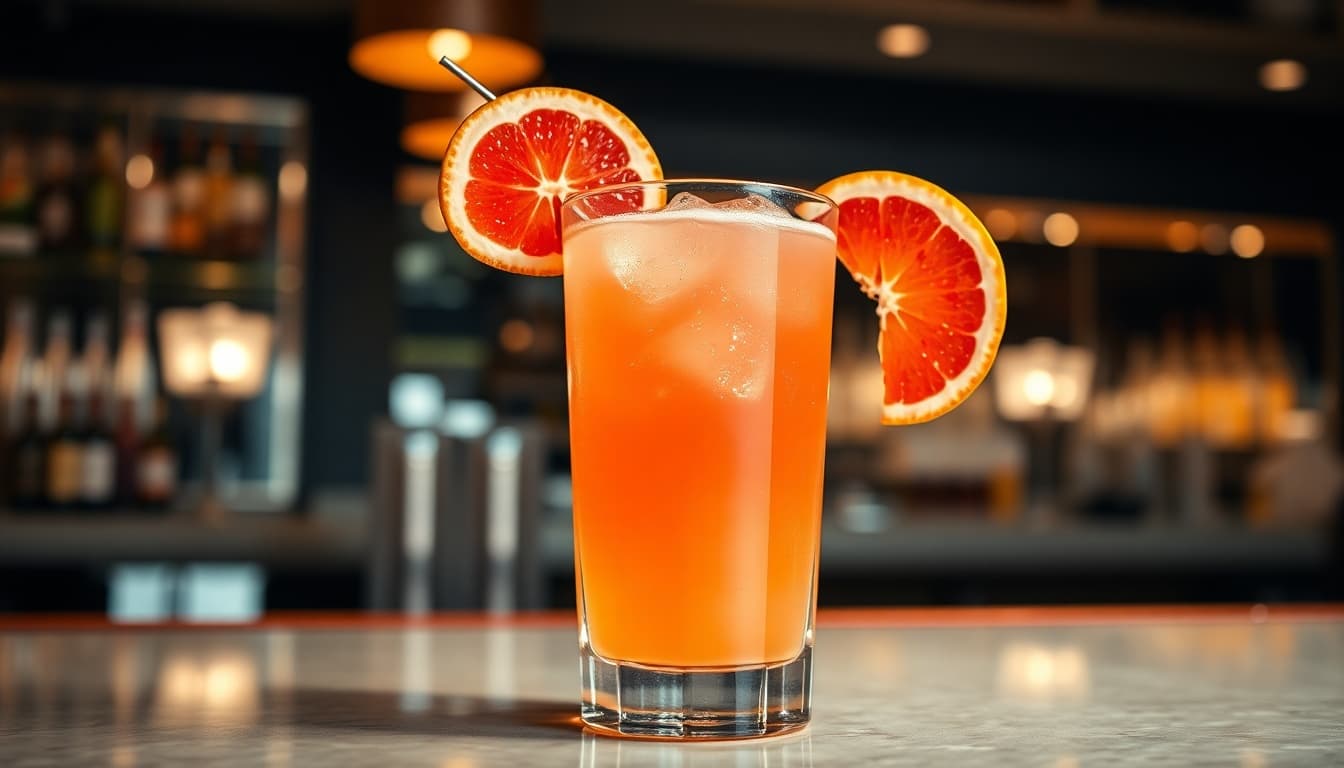 Grapefruit Ginger Fizz