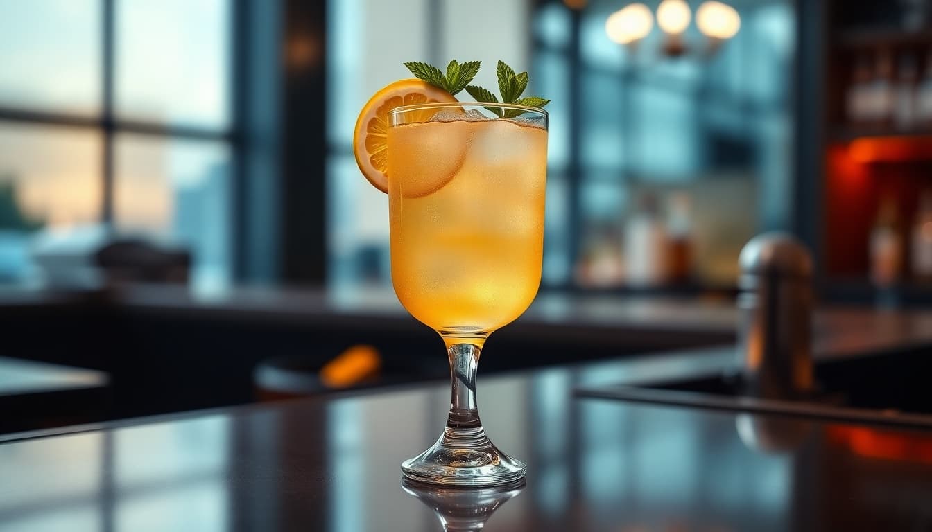 Limoncello Gin Fizz