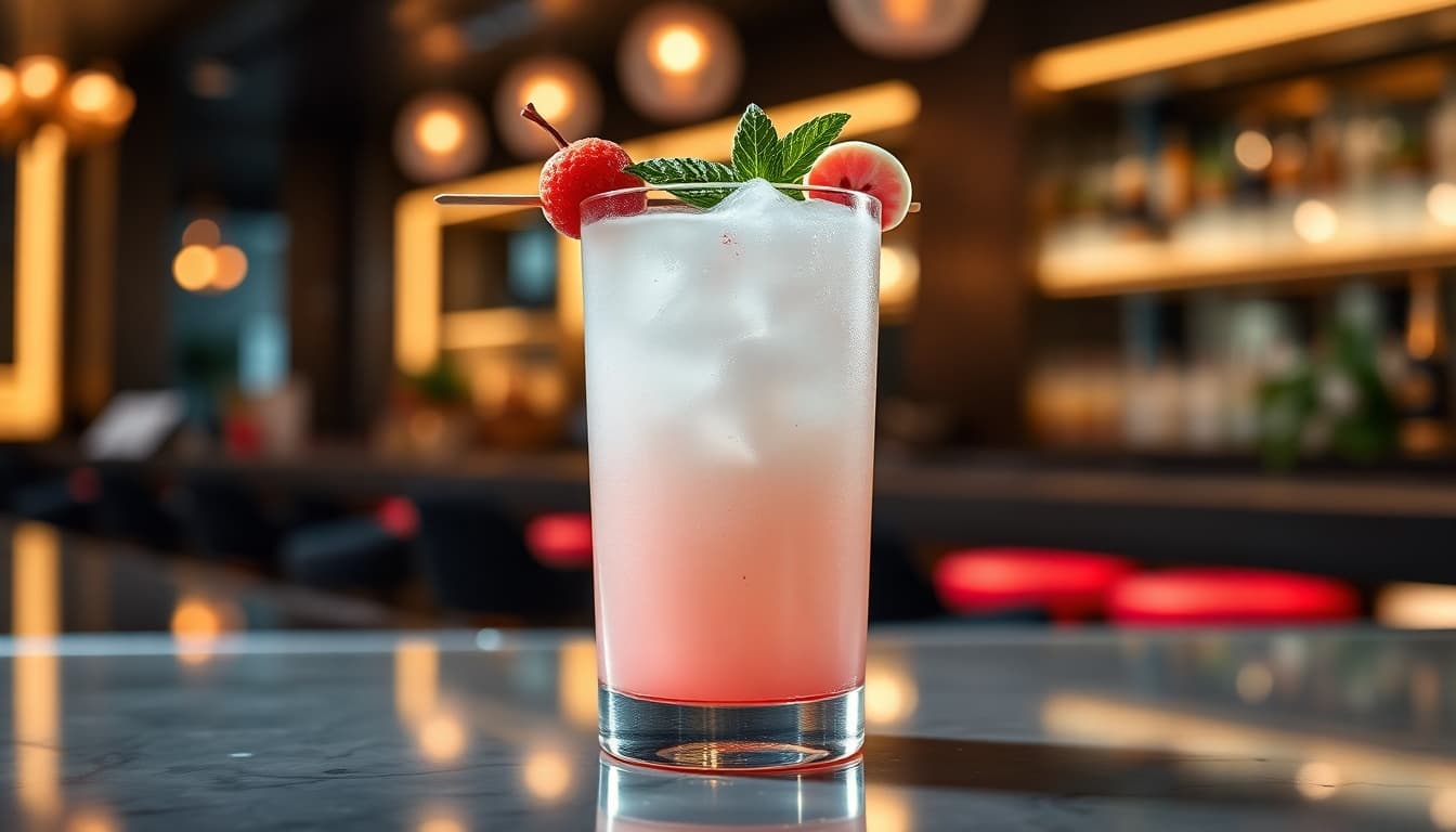 Lychee Bliss Mocktail