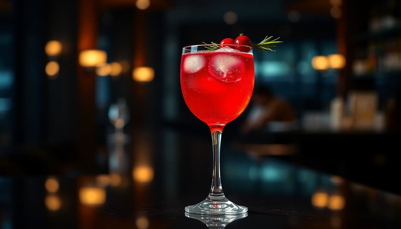 Merry Berry Christmas Fizz