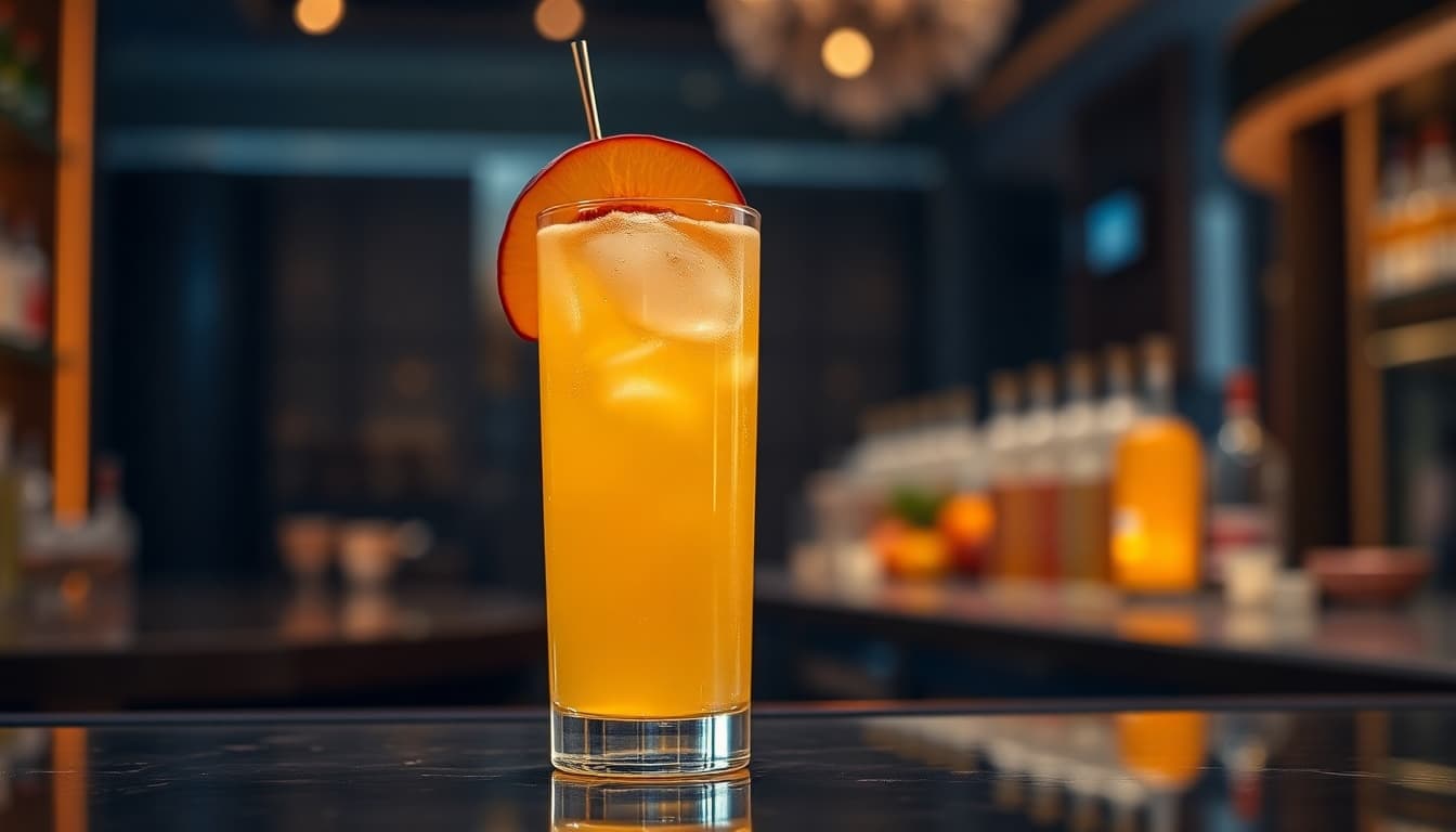 Peachy Limoncello Delight