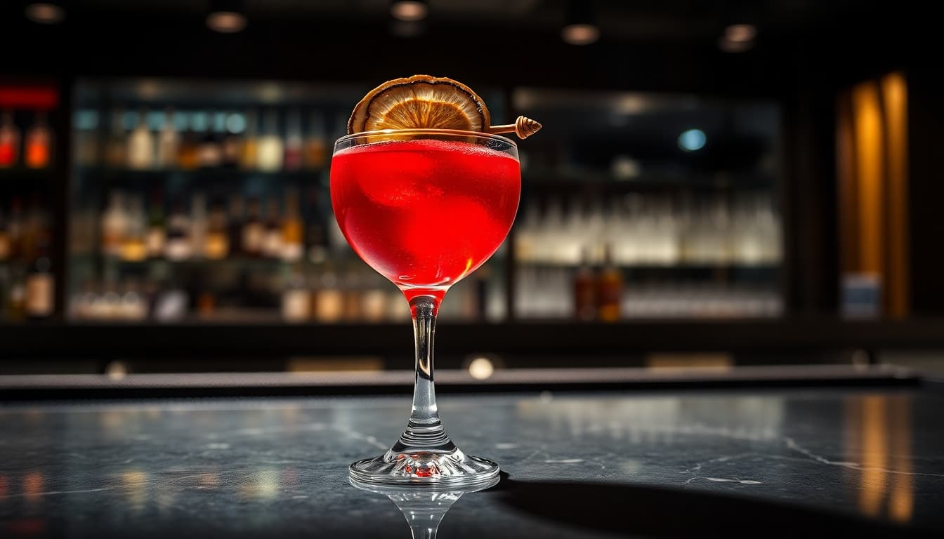 Porcini Campari Delight