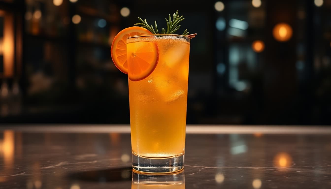 Rosemary Citrus Fizz
