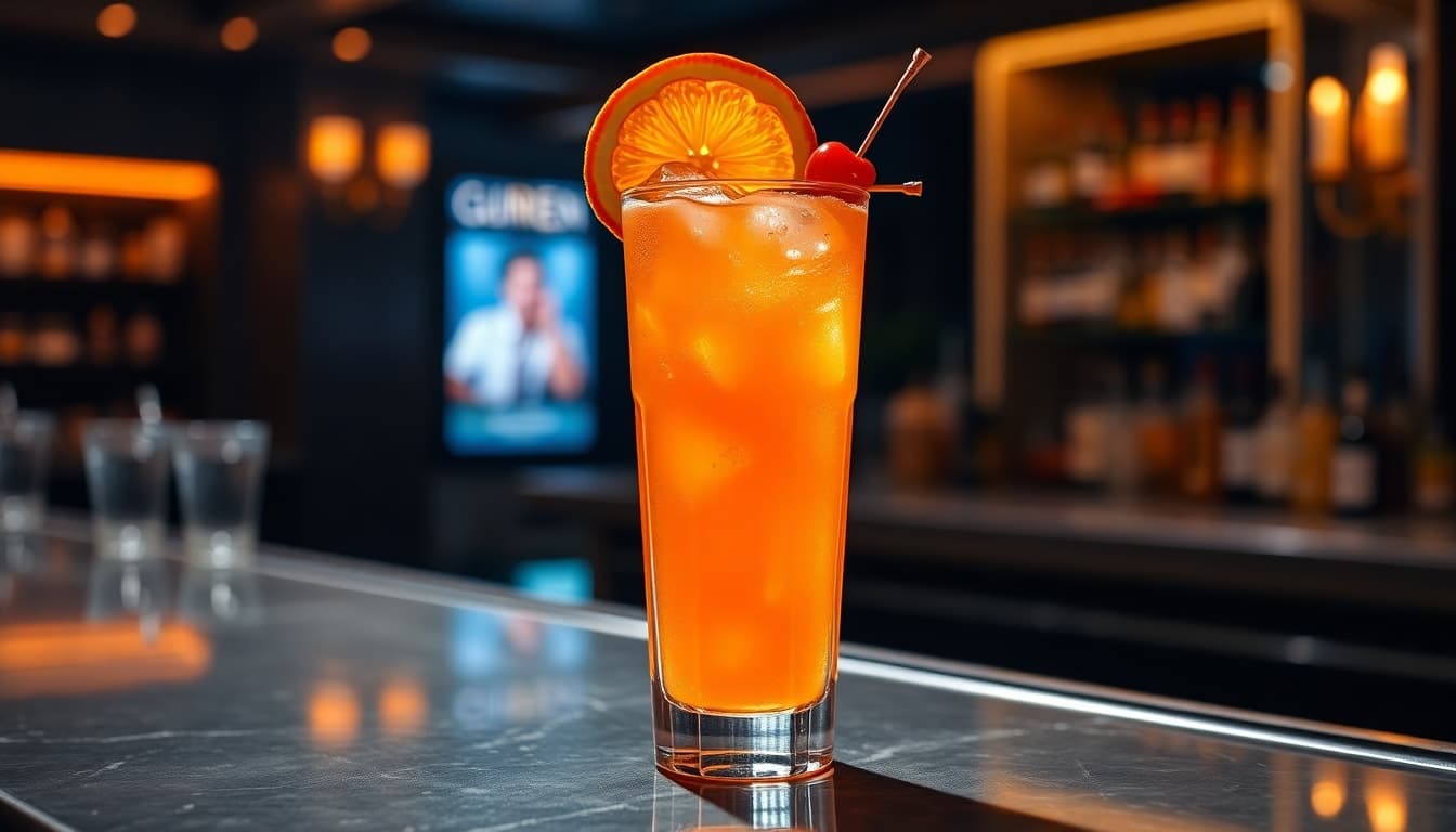 Sunset Bliss Mocktail