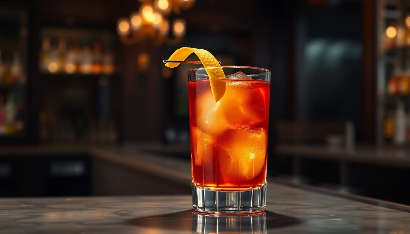 Tea-Infused Old Fashioned