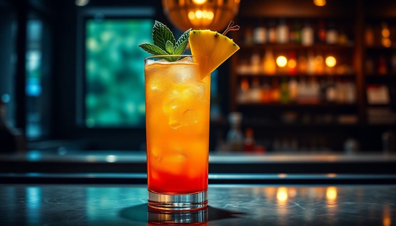 Tropical Brandy Bliss