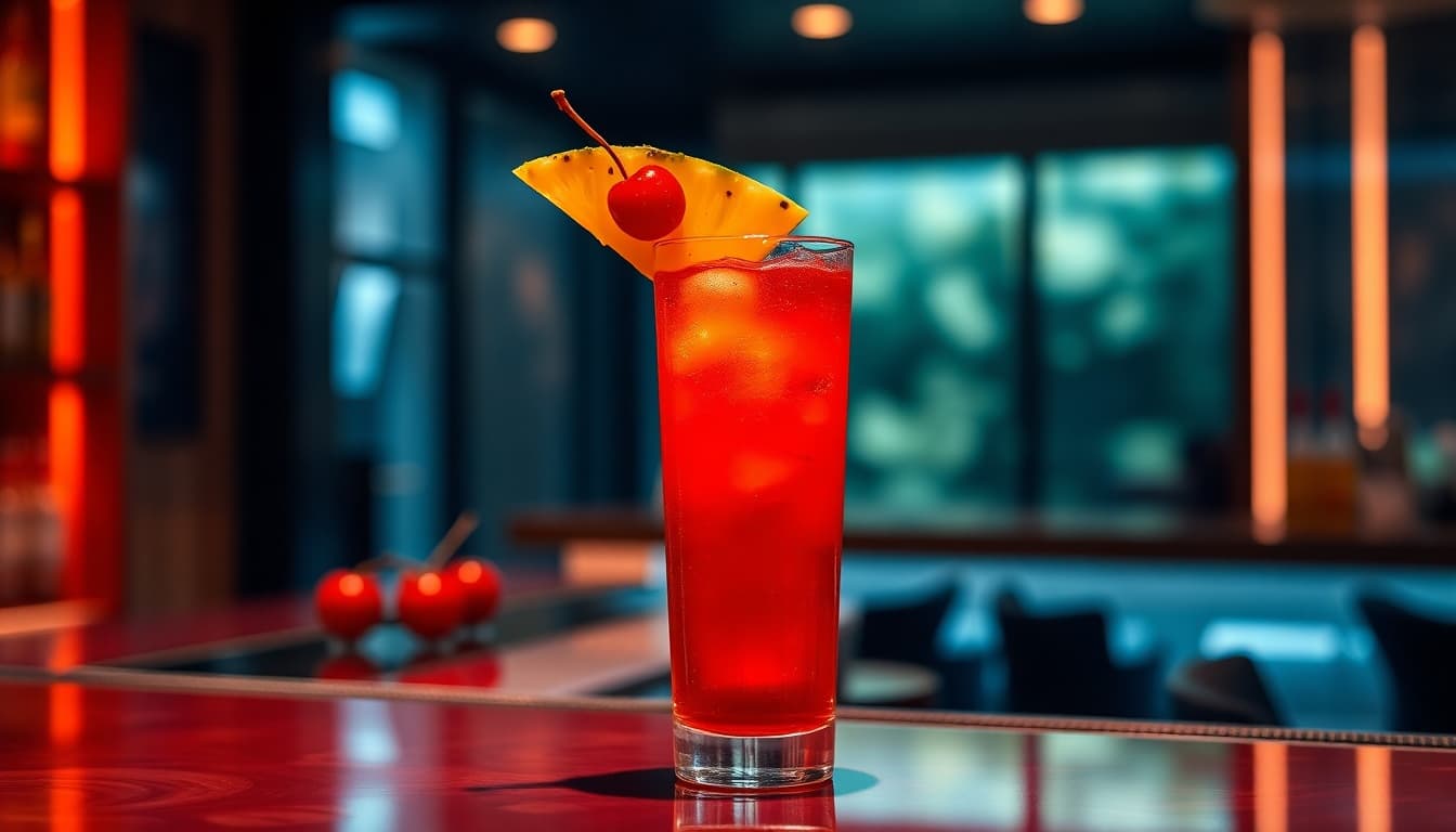 Tropical Campari Splash