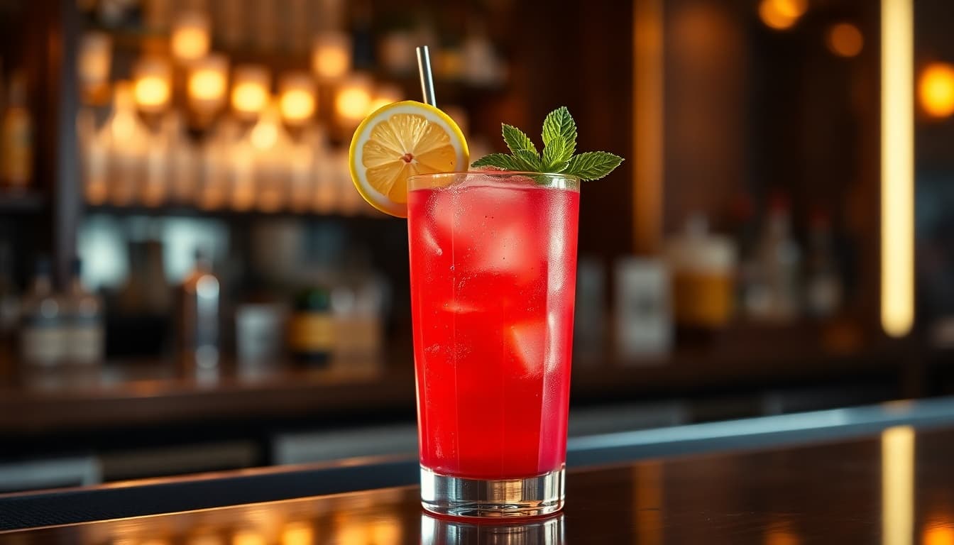 Tropical Cherry Fizz