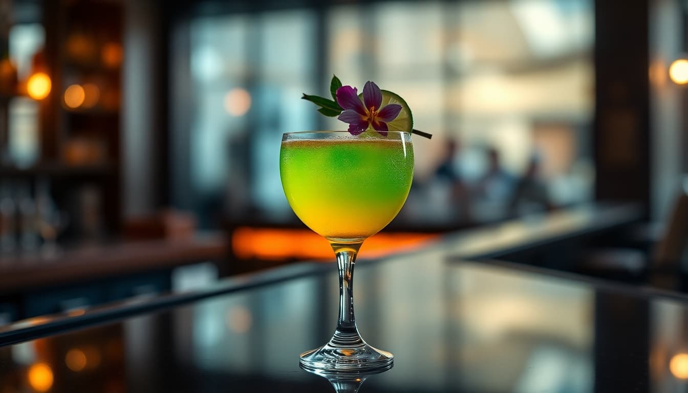 Tropical Elegance Fizz