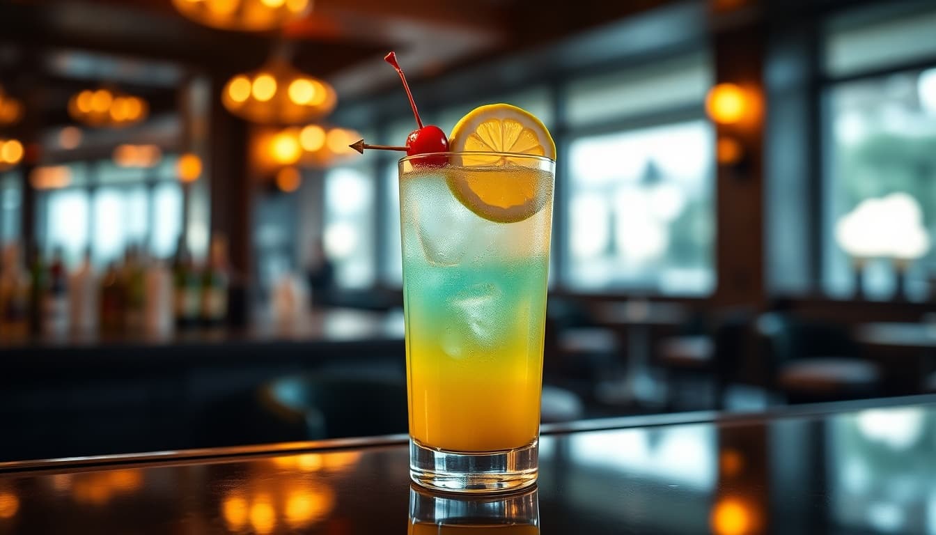 Tropical Gin Fizz