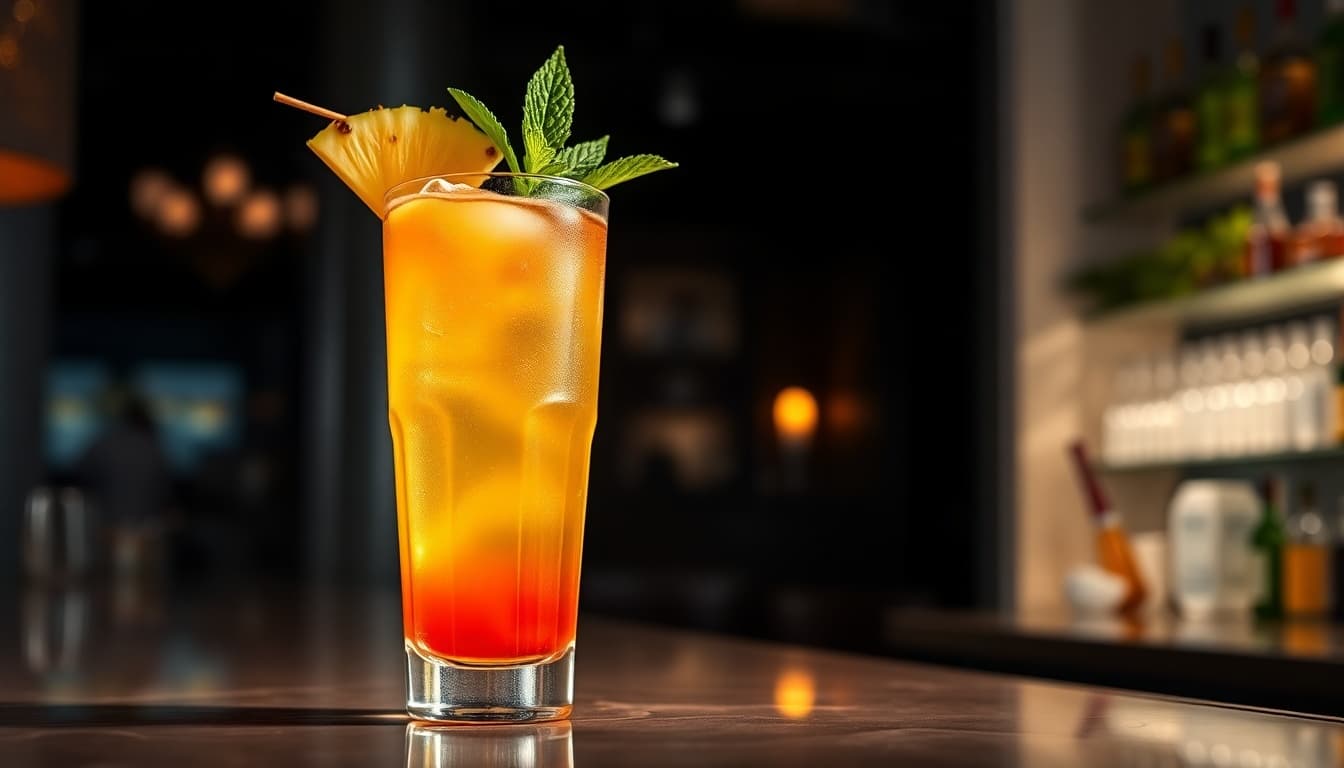 Tropical Gin Splash