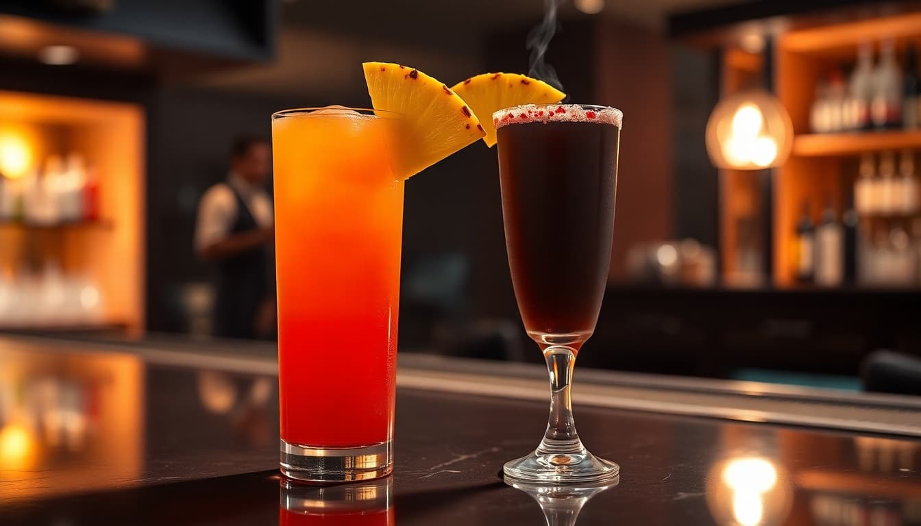 Tropical Smoked Sunset