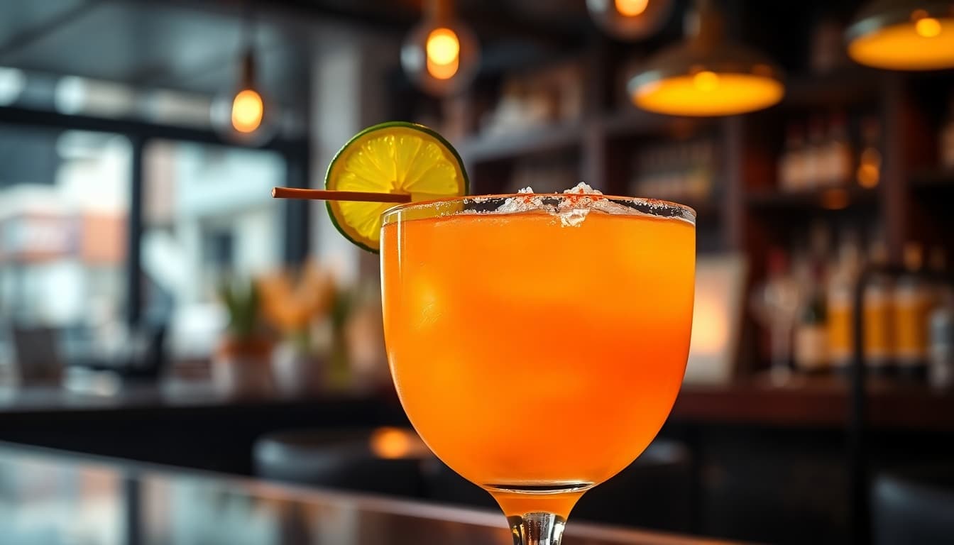 Tropical Sunset Margarita