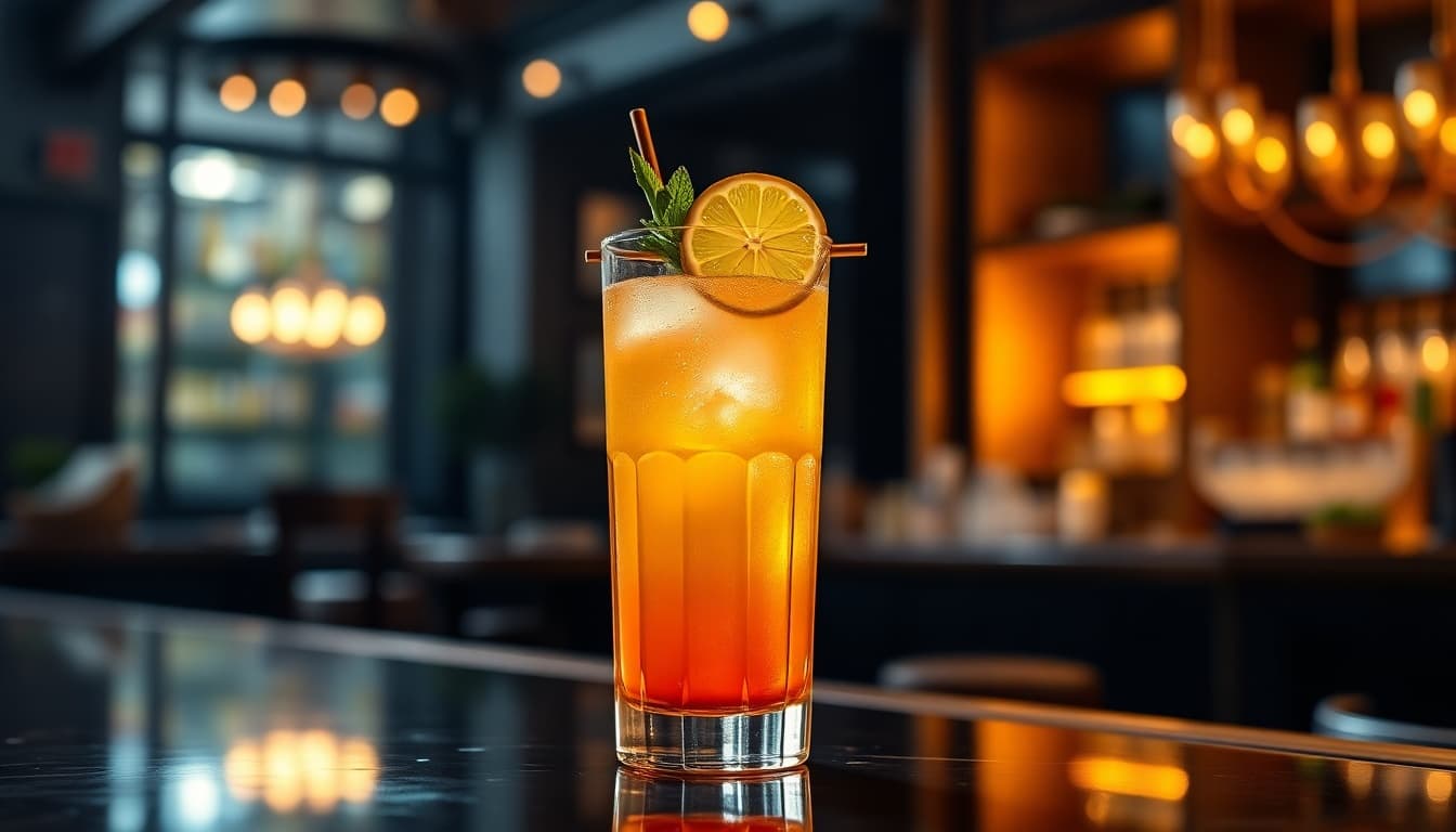 Tropical Sweet & Sour Rum Bliss