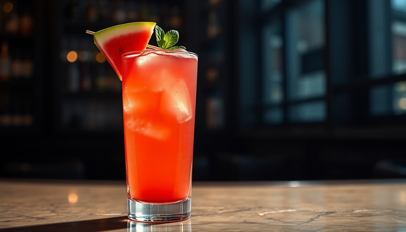 Watermelon Anise Fizz