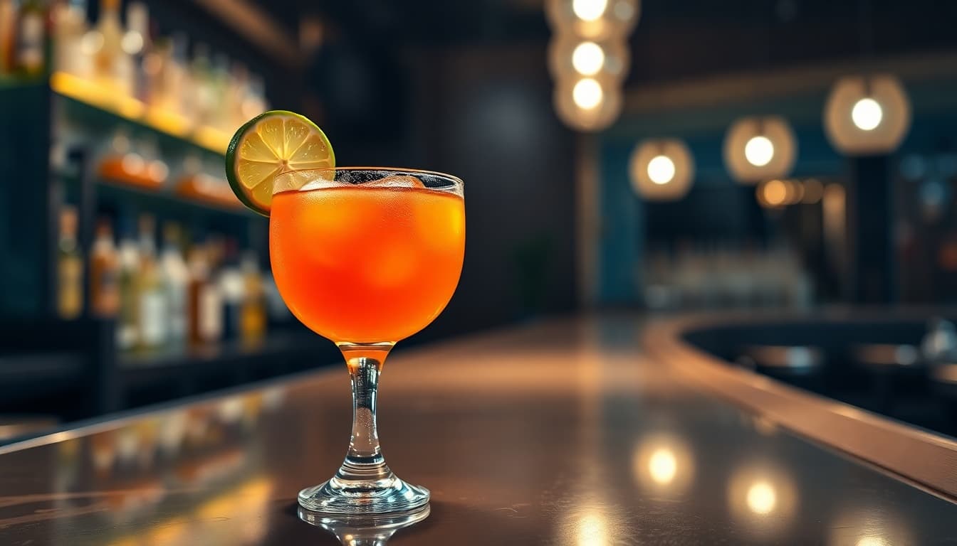 Zesty Sunset Margarita