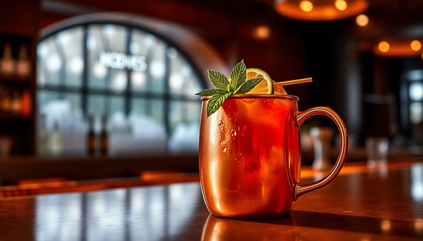Zesty Vodka Mule
